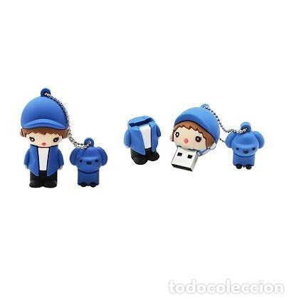 Nuevo: Pendrive Pen Drive USB Cl&eacute; 8GB Ni&ntilde;o Bebe con Perro (model 1) - Foto 1