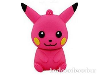 Nuevo: Pendrive Pen Drive USB Cl&eacute; 8GB Pokemon Pikachu Rosa - Foto 1