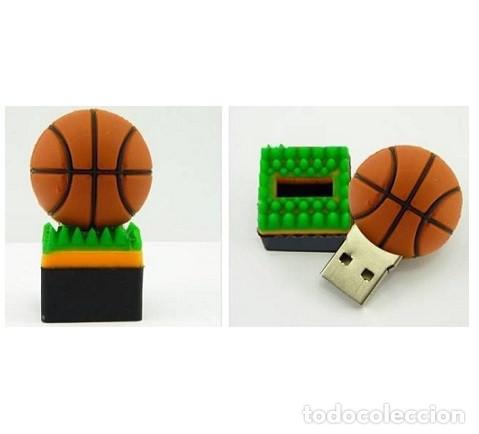 Nuevo: Pendrive Pen Drive USB Cl&eacute; 64GB Pelota Basquet (model 2) - Foto 1
