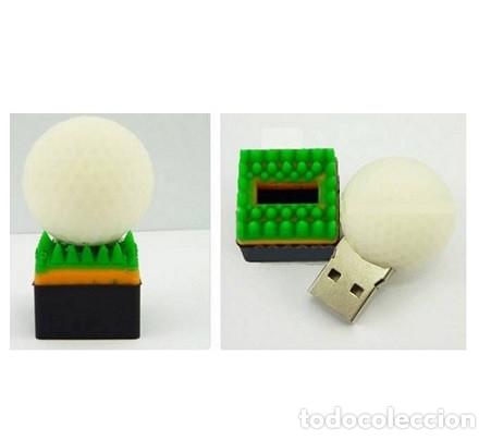 Nuevo: Pendrive Pen Drive USB Cl&eacute; 64GB Pelota Golf - Foto 1