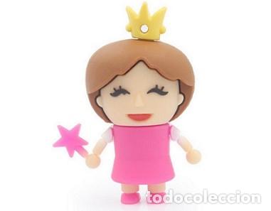 Nuevo: Pendrive Pen Drive USB Cl&eacute; 8GB Princesa Reina - Foto 1