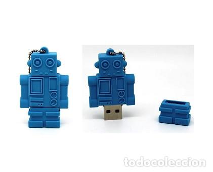 Nuevo: Pendrive Pen Drive USB Cl&eacute; 8GB Robot - Foto 1