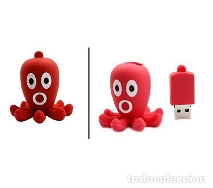 Nuevo: Pendrive Pen Drive USB Cl&eacute; 8GB Pulpo (model 1) - Foto 1