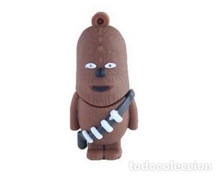 Nuevo: Pendrive Pen Drive USB Cl&eacute; 64GB Star Wars Chewbacca - Foto 1