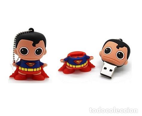 Nuevo: Pendrive Pen Drive USB Cl&eacute; 8GB Superman (model 4) - Foto 1