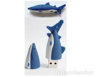 Nuevo: Pendrive Pen Drive USB Cl&eacute; 8GB Tiburon - Foto 1