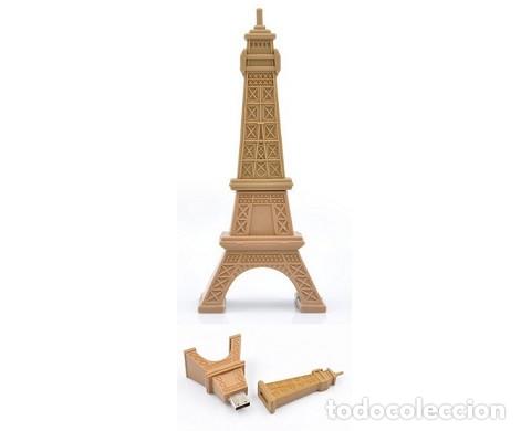 Nuevo: Pendrive Pen Drive USB Cl&eacute; 8GB Torre Eiffel (model 2) - Foto 1