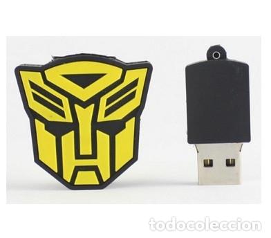 Nuevo: Pendrive Pen Drive USB Cl&eacute; 64GB Transformers (amarillo) (model 1) - Foto 1