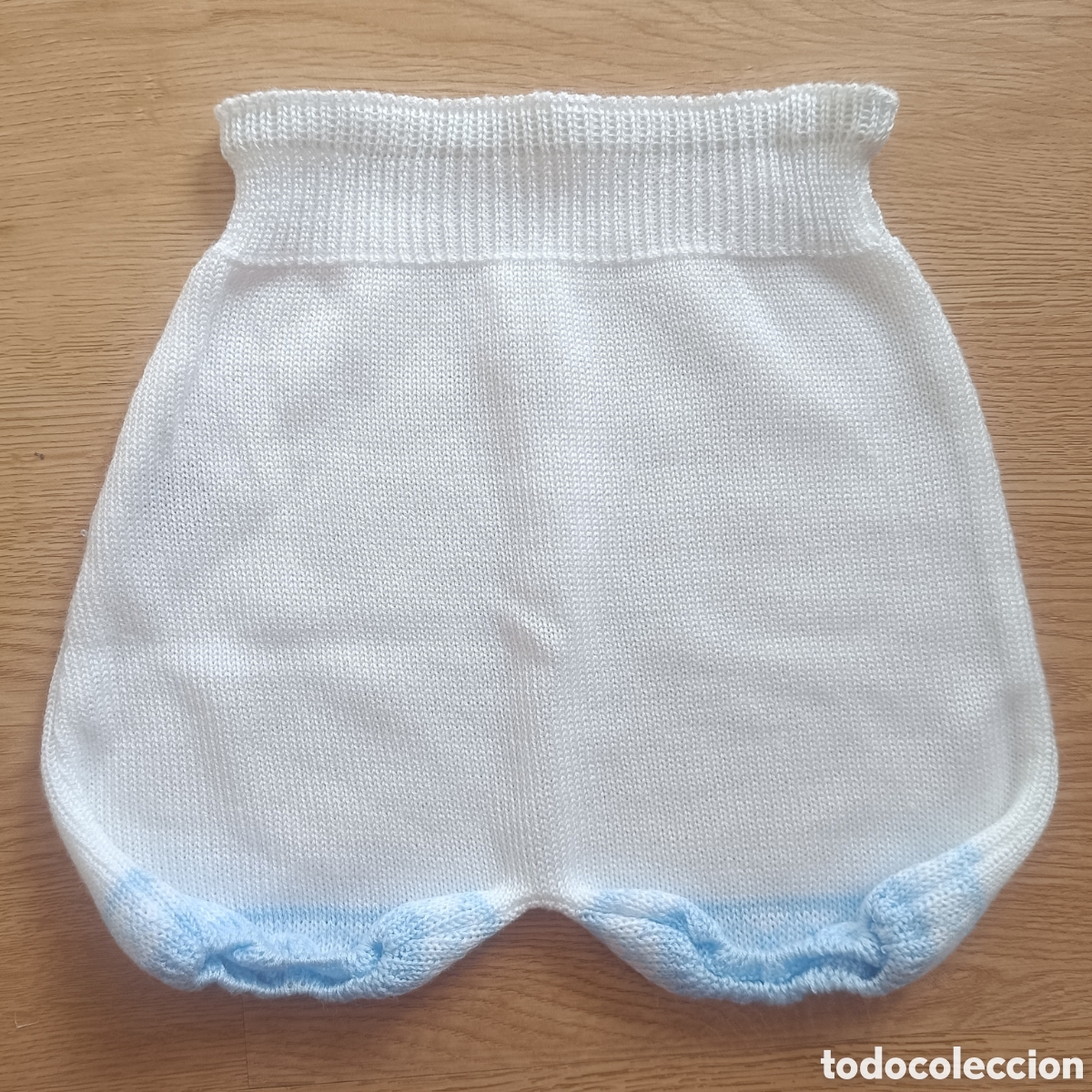 Nuevo: Conjunto Beb&eacute; Blanco y Azul Punto - Foto 6