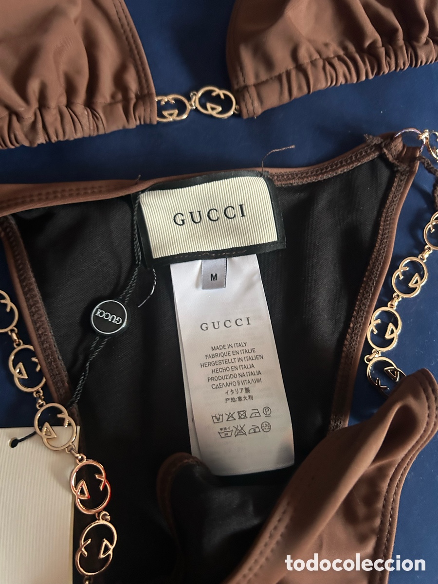 Nuevo: Bikini talla mediana marr&oacute;n GUCCI - Foto 2