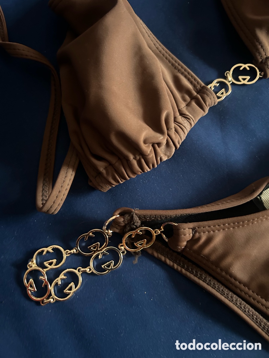 Nuevo: Bikini talla mediana marr&oacute;n GUCCI - Foto 9
