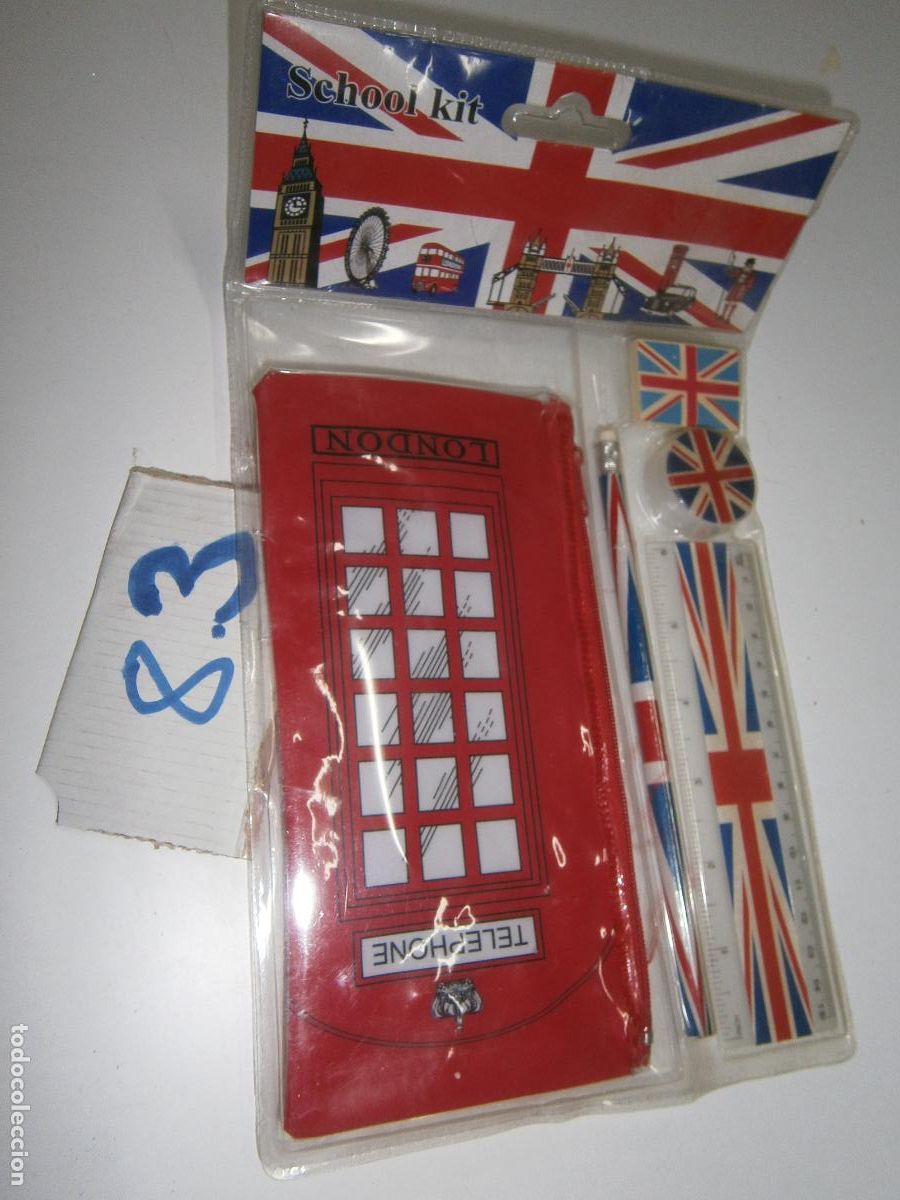 Nuevo: KIT MATERIAL ESCOLAR LONDON NUEVO PRECINTADO - Foto 1