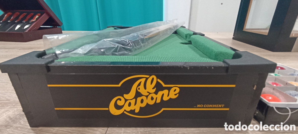 Nuevo: Mini Billar Al Capone puritos - Foto 1