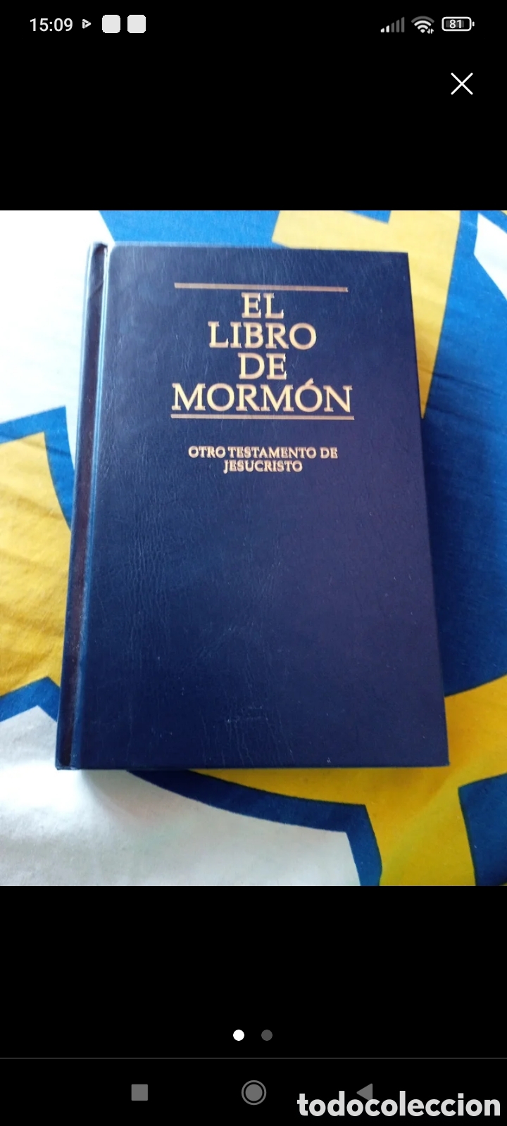 Nuevo: El libro de morm&oacute;n otro testamento de Jesucristo - Foto 1
