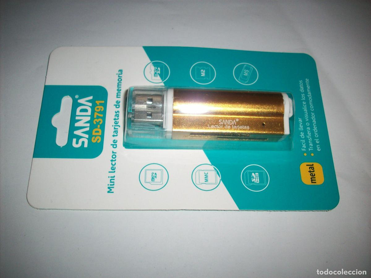 Nuevo: Adaptador para tarjetas Micro SD SD HC M2 MS y MMC a USB - Foto 2
