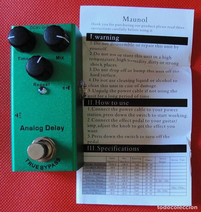 Nuevo: PEDAL ANALOG DELAY TRUE BYPASS - NUEVO - - Foto 2