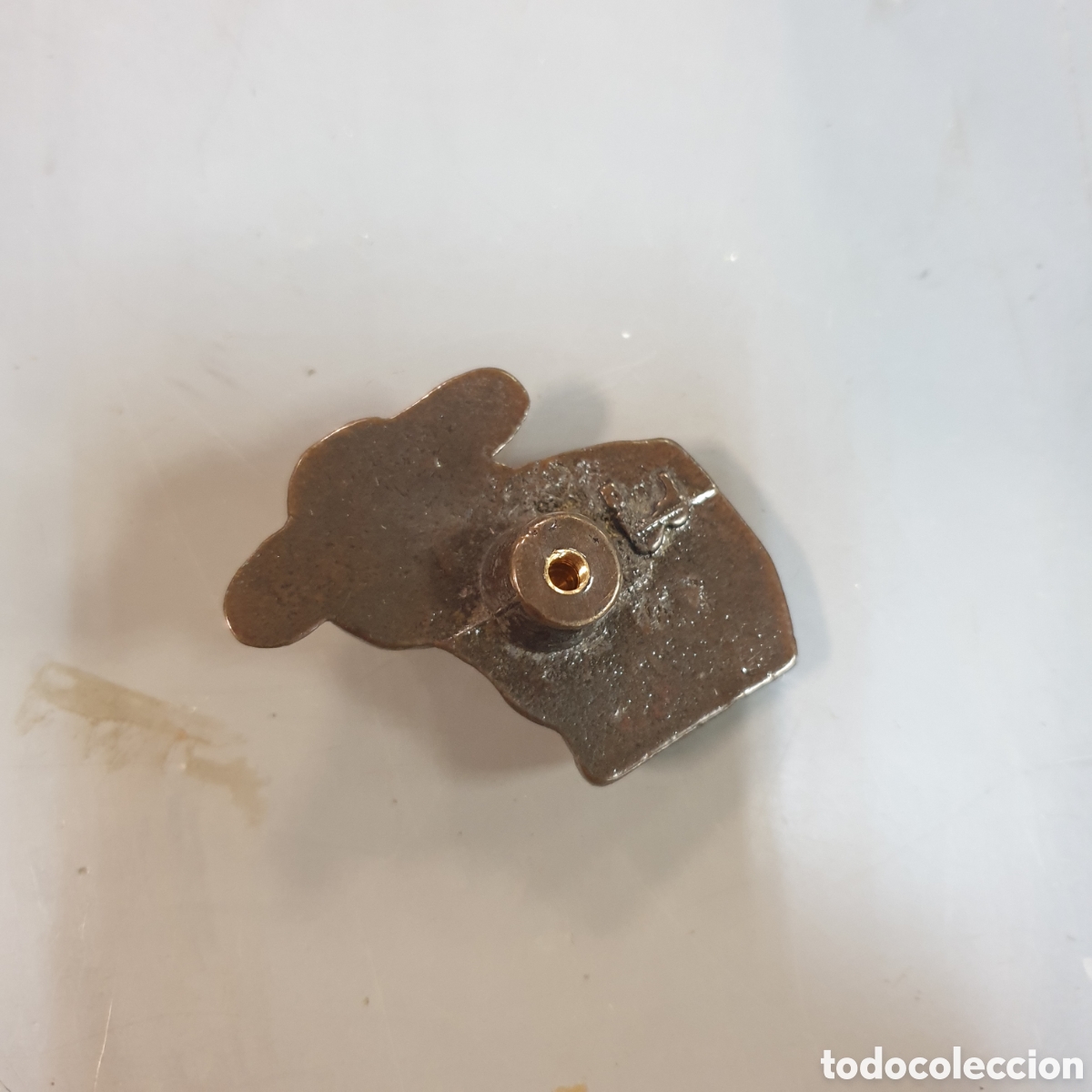 Nuevo: Pomo laton cuero VACA - Foto 2