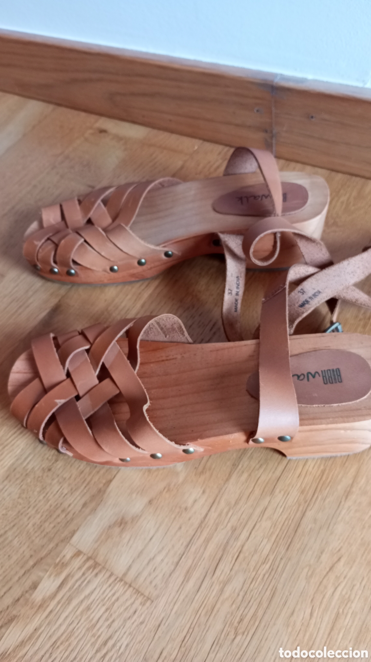 Nuevo: Zapatos Bibba con tacon de madera - Foto 4