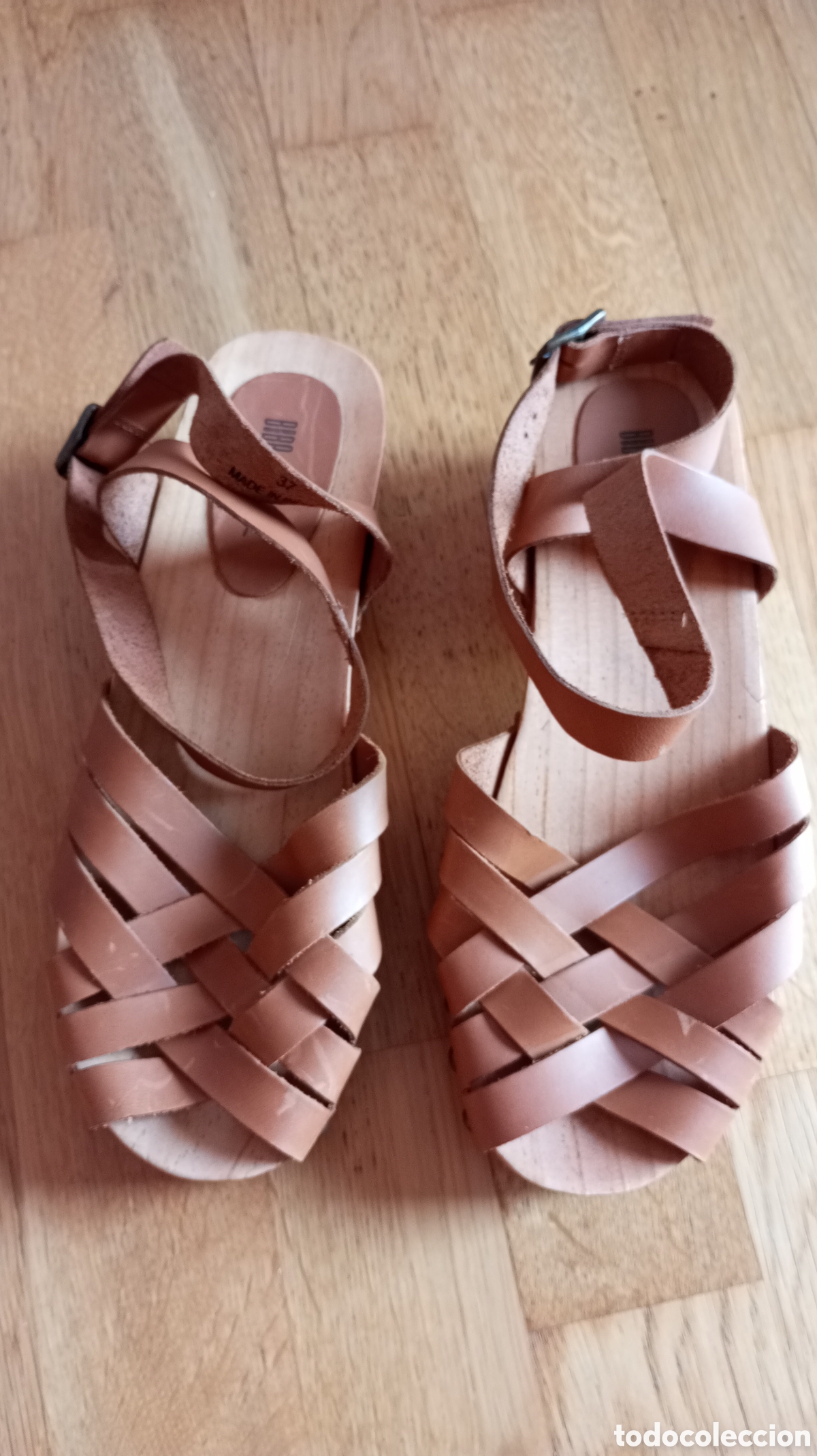 Nuevo: Zapatos Bibba con tacon de madera - Foto 1