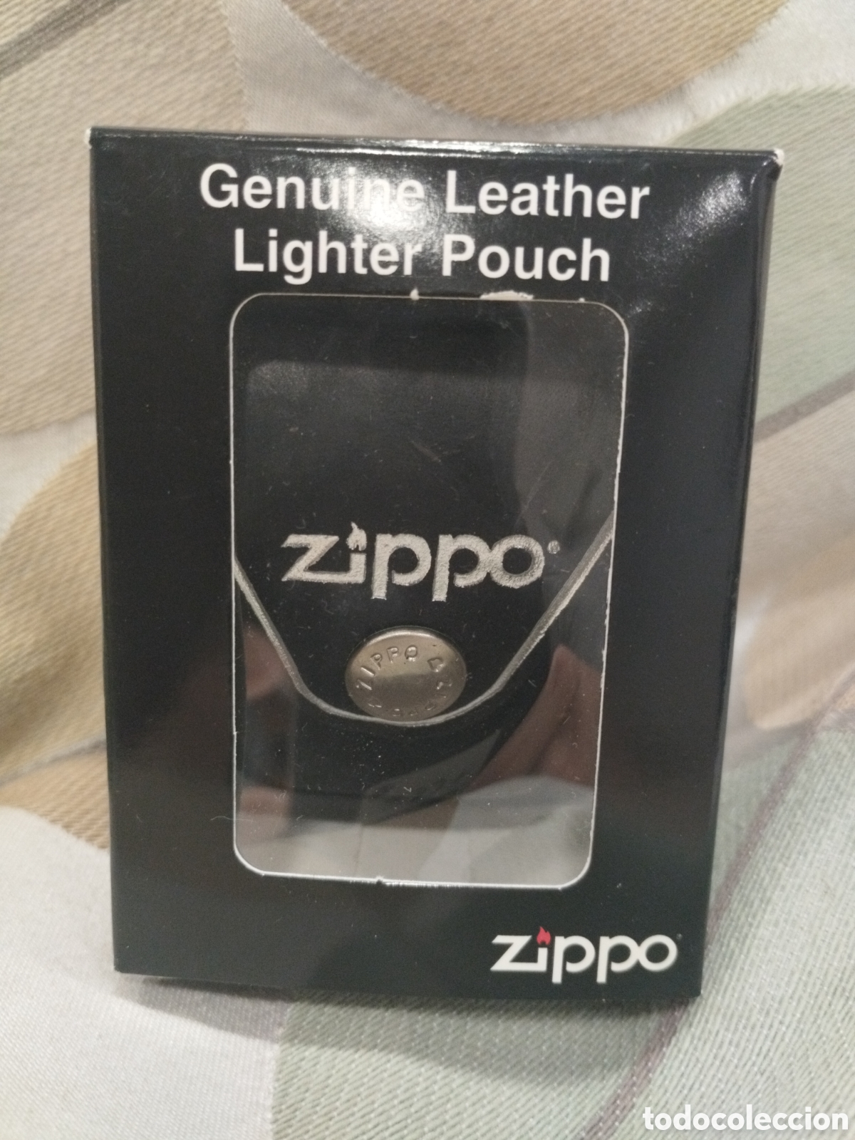 Nuevo: ZIPPO funda de piel negro - Foto 1