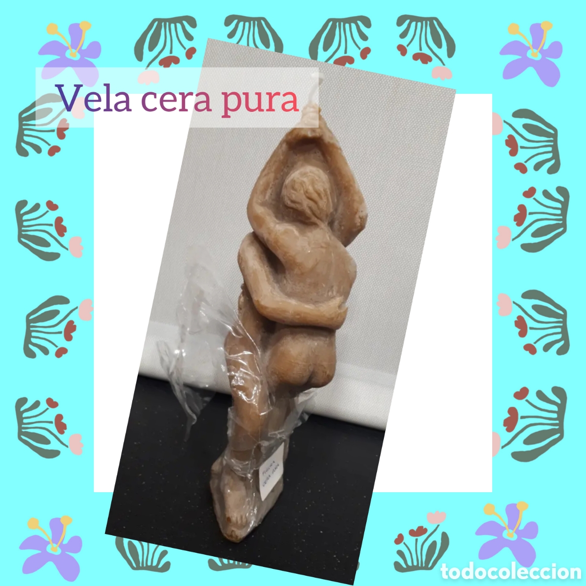 Nuevo: Vela uni&oacute;n cera pura - Foto 1