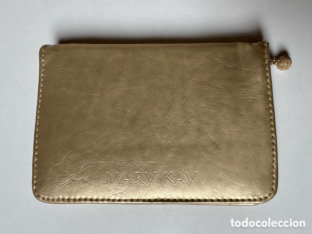 Nuevo: NECESER DORADO CON ESPEJO - Foto 1