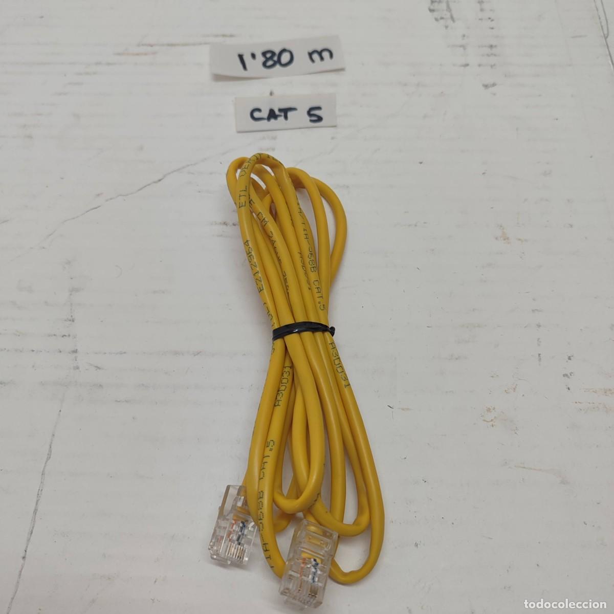 Nuevo: Cable de red RJ 45 1,80 m CAT 5 - Foto 1