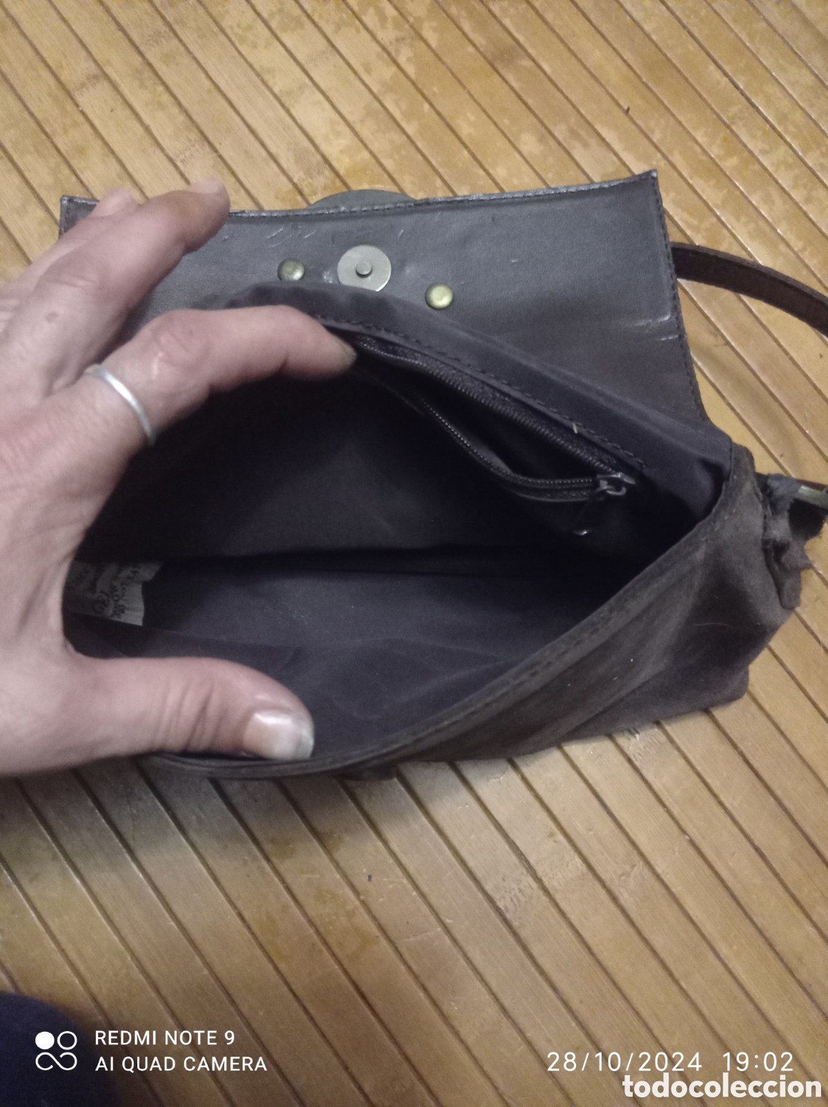 Nuevo: Bolso piel y bronco Fosco - Foto 3