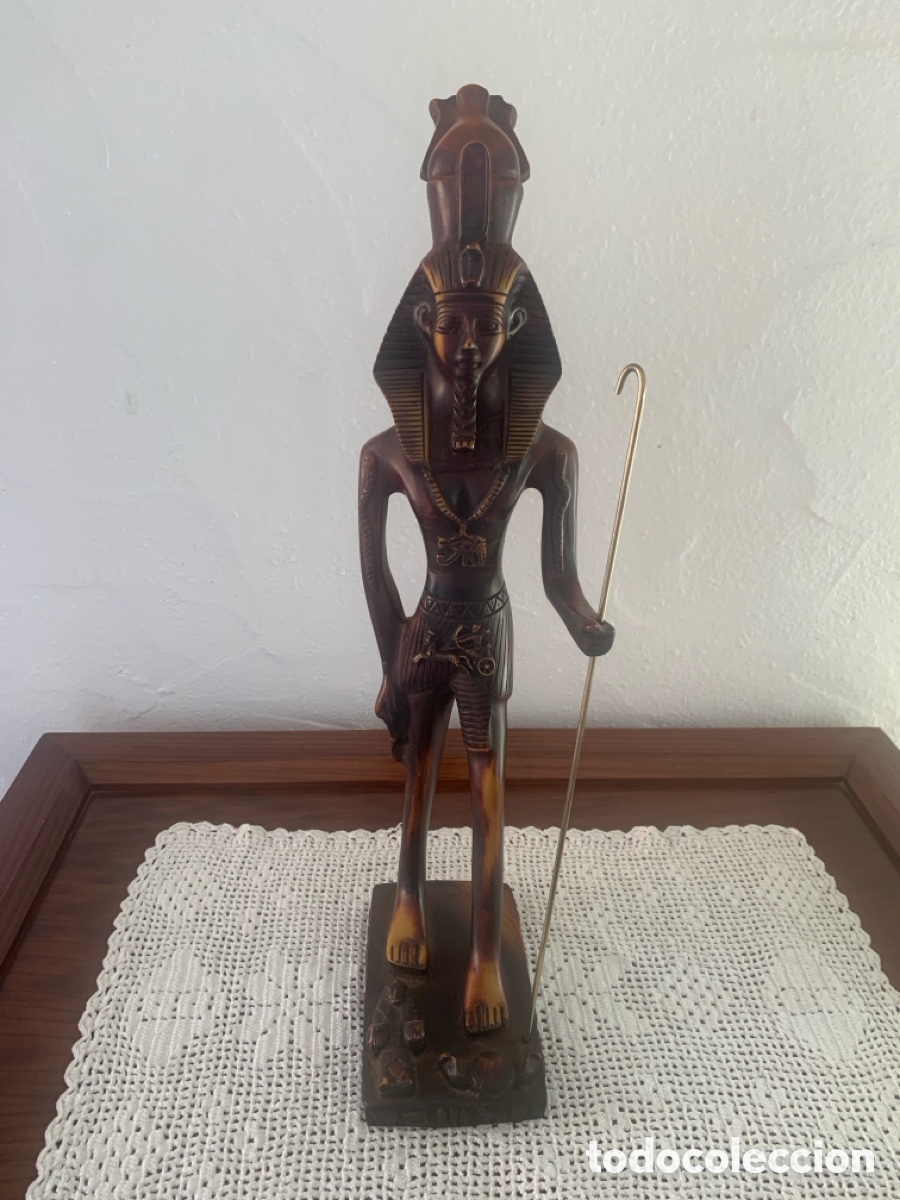 Nuevo: Figura Egipcia de Tutankamon - Foto 1