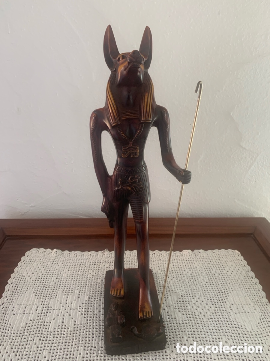 Nuevo: Figura Egipcia Dios Anubis - Foto 1
