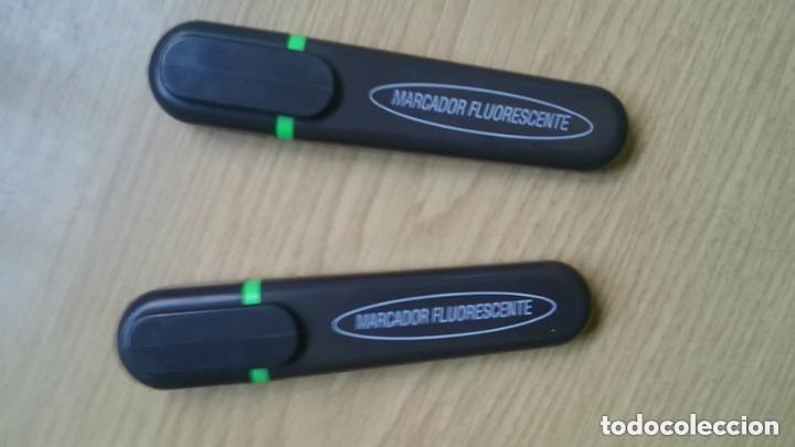 Nuevo: 2 marcadores fluorescentes color verde - Foto 1