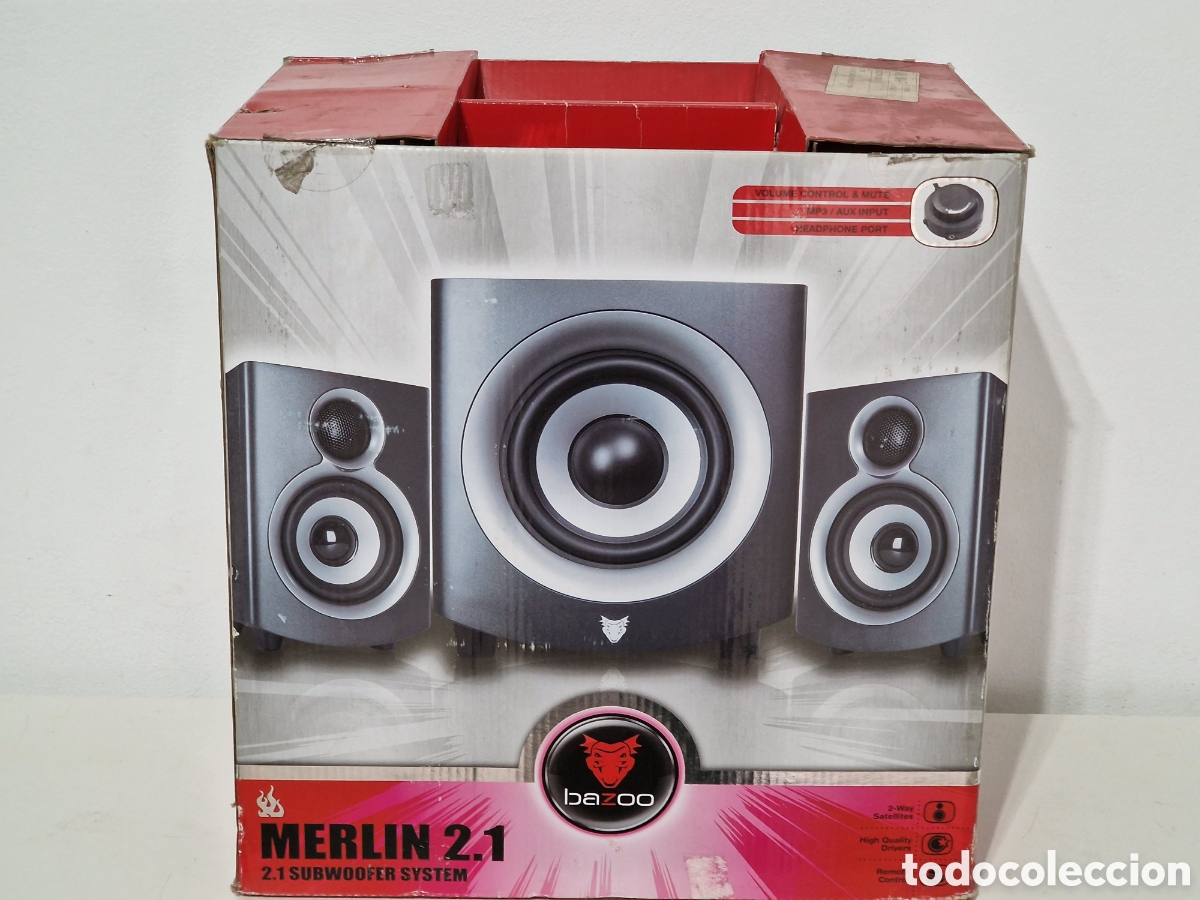 Nuevo: Altavoces bazoo MERLIN 2.1 - Foto 2