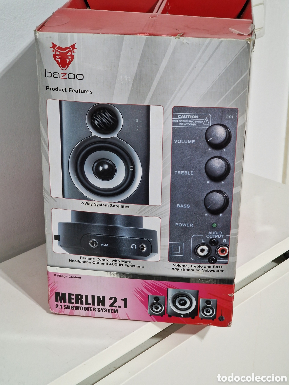 Nuevo: Altavoces bazoo MERLIN 2.1 - Foto 3