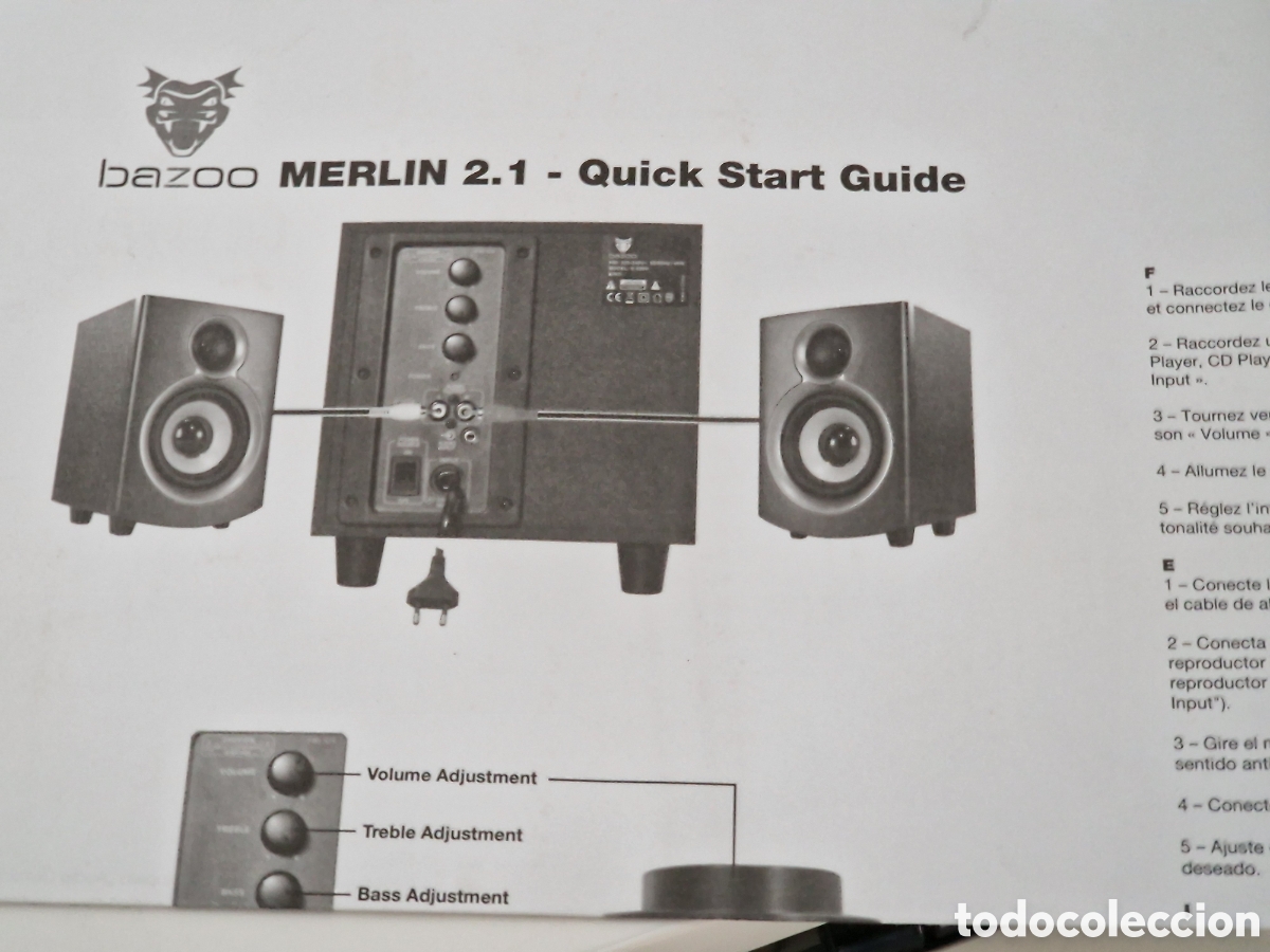 Nuevo: Altavoces bazoo MERLIN 2.1 - Foto 5