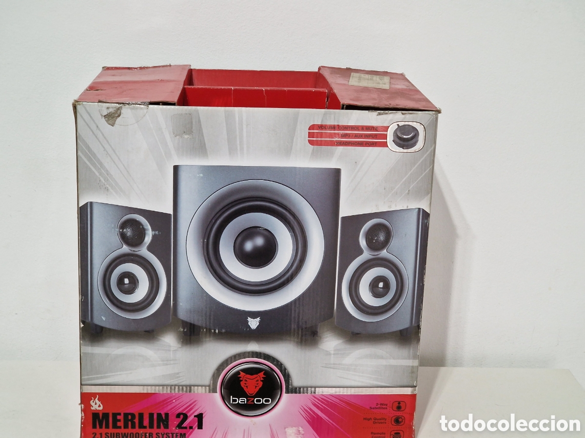 Nuevo: Altavoces bazoo MERLIN 2.1 - Foto 1