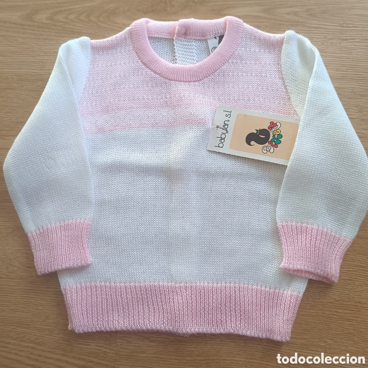 Nuevo: Conjunto Beb&eacute; 6 meses Blanco y Rosa - Foto 3