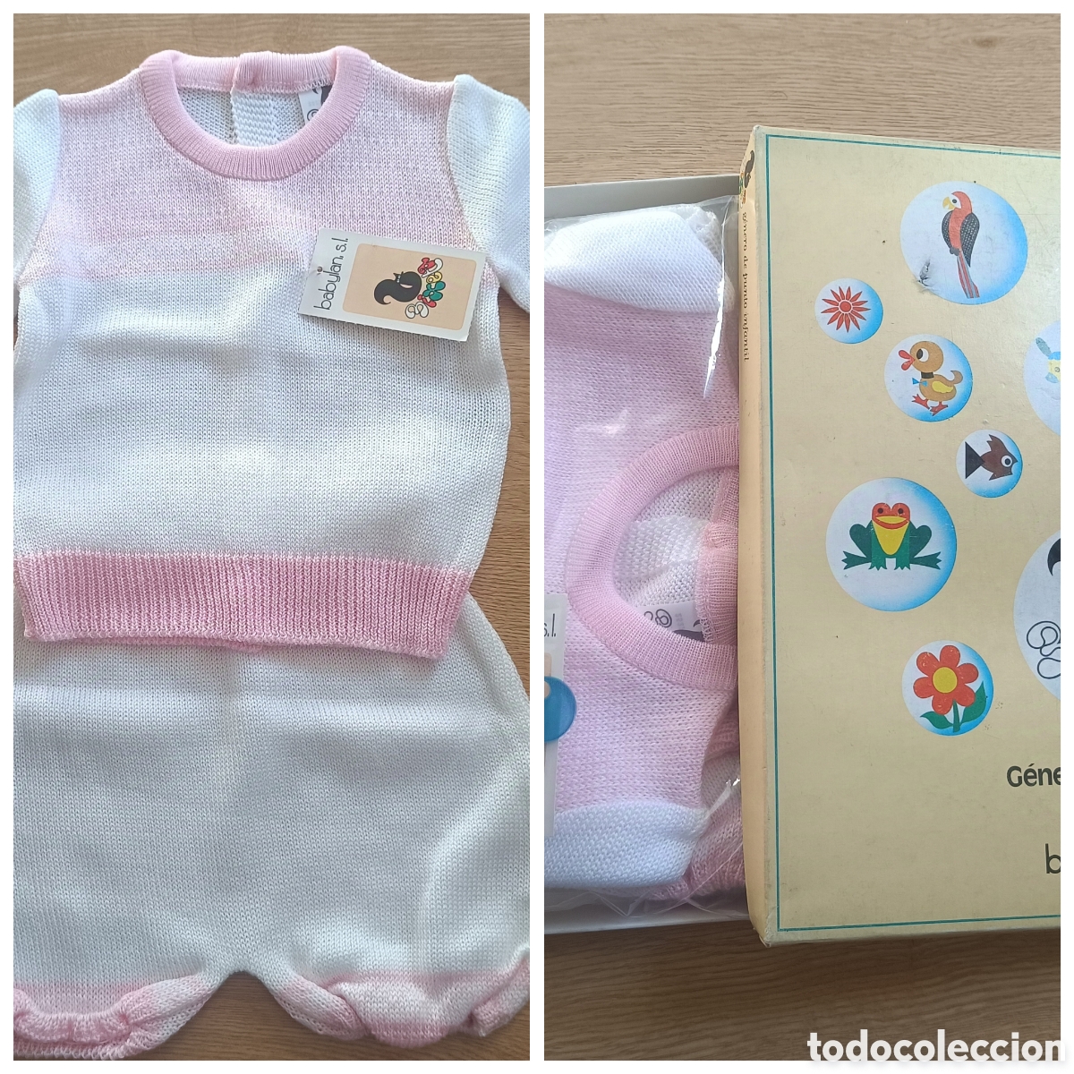 Nuevo: Conjunto Beb&eacute; 6 meses Blanco y Rosa - Foto 1