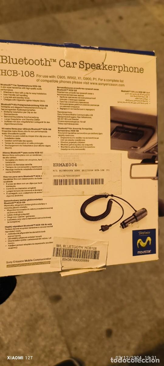 Nuevo: SONY ERICSSON MOVISTAR HCB 108 MANOS LIBRES - Foto 5