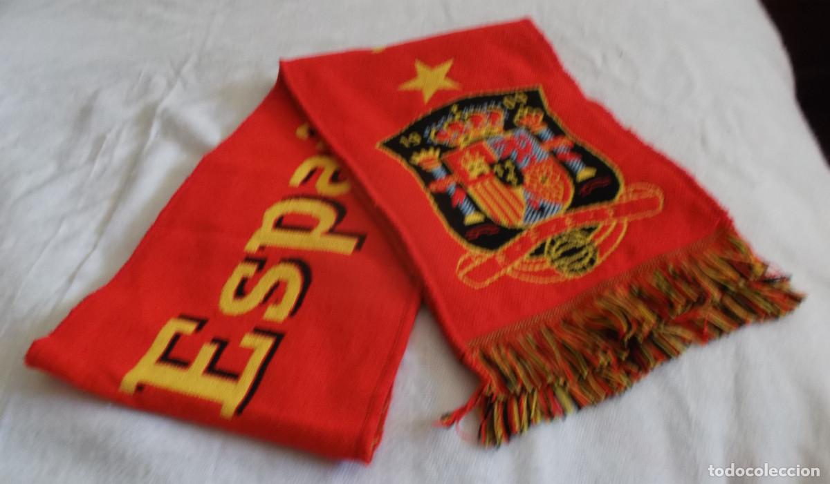 Nuevo: bufanda de la seleccion espa&ntilde;ola de Futbol - Foto 1