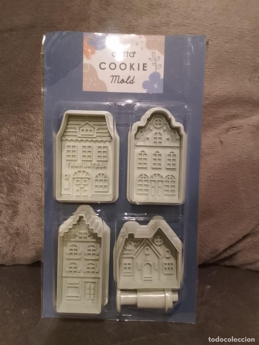 Nuevo: Moldes de galletas con forma de casa estilo vintage - Foto 1