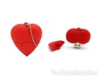 Nuevo: Pendrive Pen Drive USB Cl&eacute; 64GB - Corazon - Foto 1