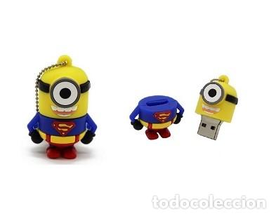 Nuevo: Pendrive Pen Drive USB Cl&eacute; 64GB - Los Minions Superman - Foto 1