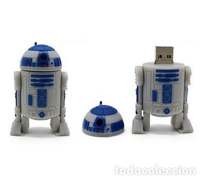 Nuevo: Pendrive Pen Drive USB Cl&eacute; 64GB - Star Wars R2-D2 - Foto 1