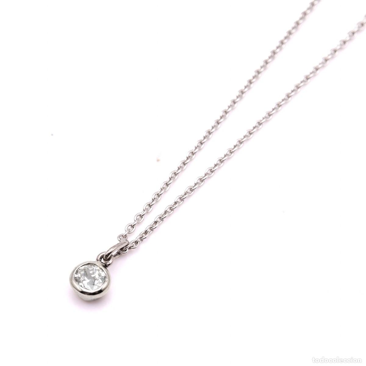 Nuevo: Collar Oro Blanco Chat&oacute;n - Foto 1