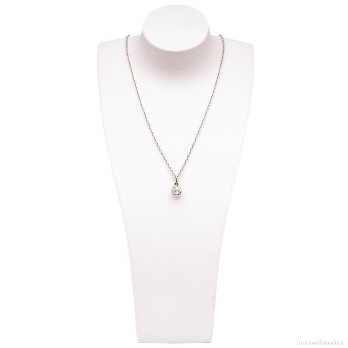 Nuevo: Collar Oro Blanco Chat&oacute;n - Foto 2