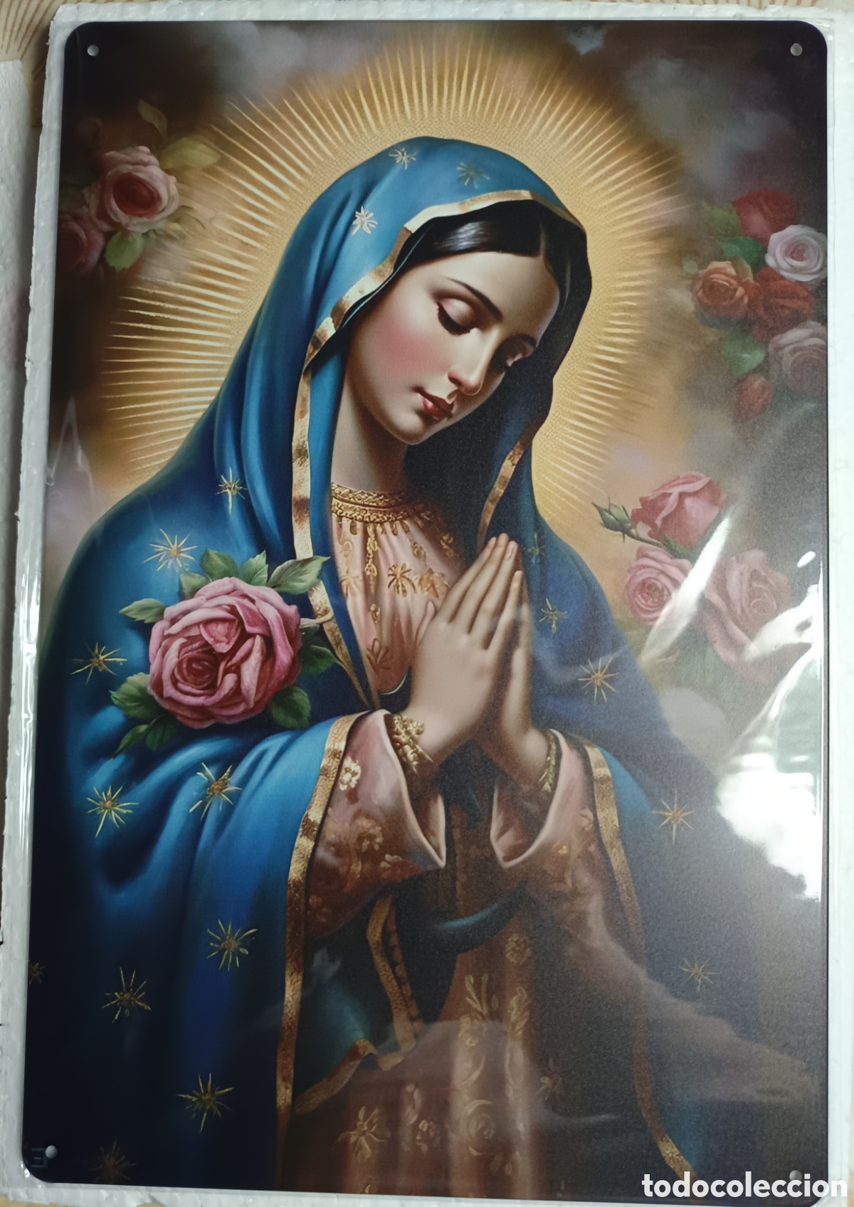 Nuevo: CARTEL MET&Aacute;LICO N 1018 - Foto 1