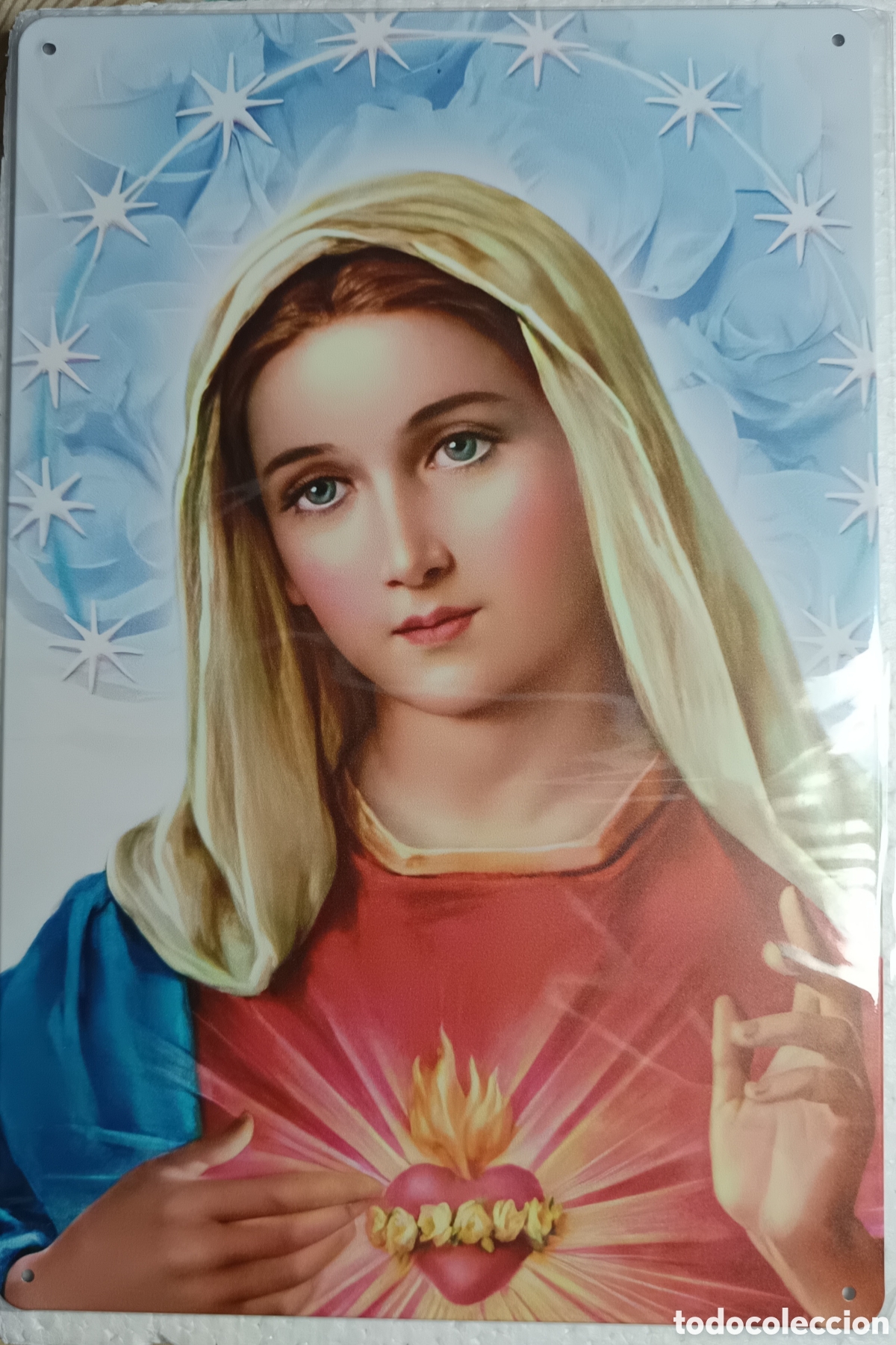 Nuevo: CARTEL MET&Aacute;LICO N 1020 - Foto 1