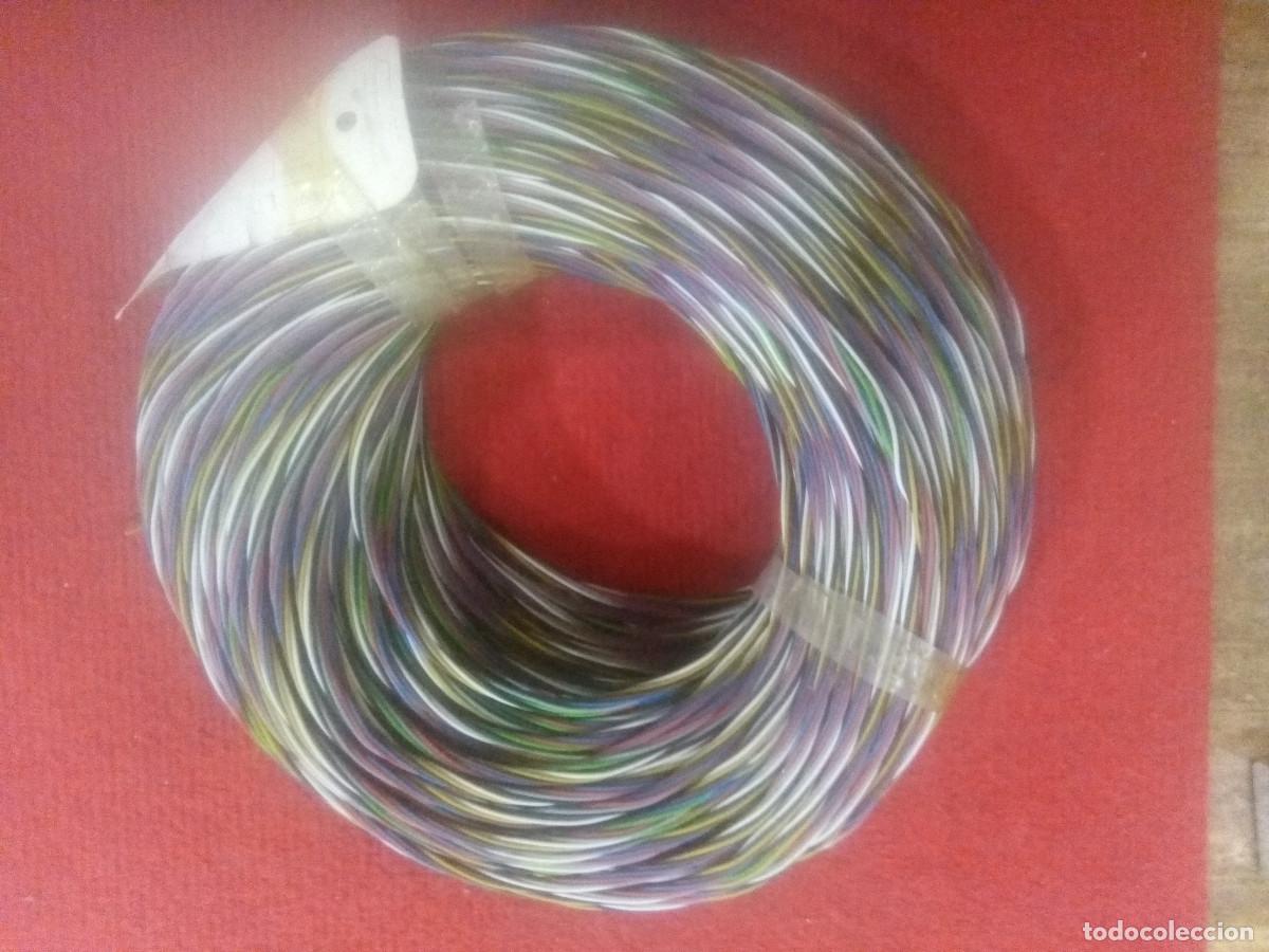 Nuevo: ROLLO DE CABLE 8 COLORES - Foto 1
