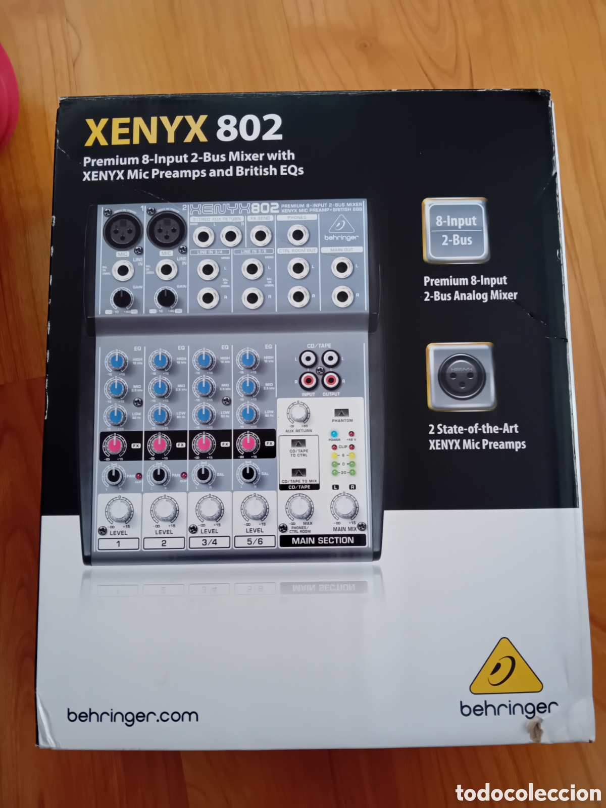 Nuevo: BEHRINGER XENYX 802. MESA MEZCLAS DJ. - Foto 1