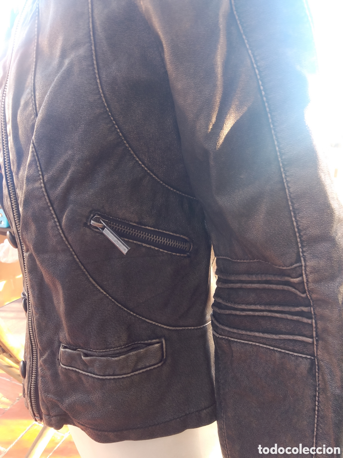 Nuevo: Chaqueta cazadora piel M 38 - Foto 3